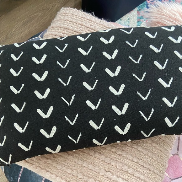 Indigo throw pillow cover + insert - Picture 3 of 3